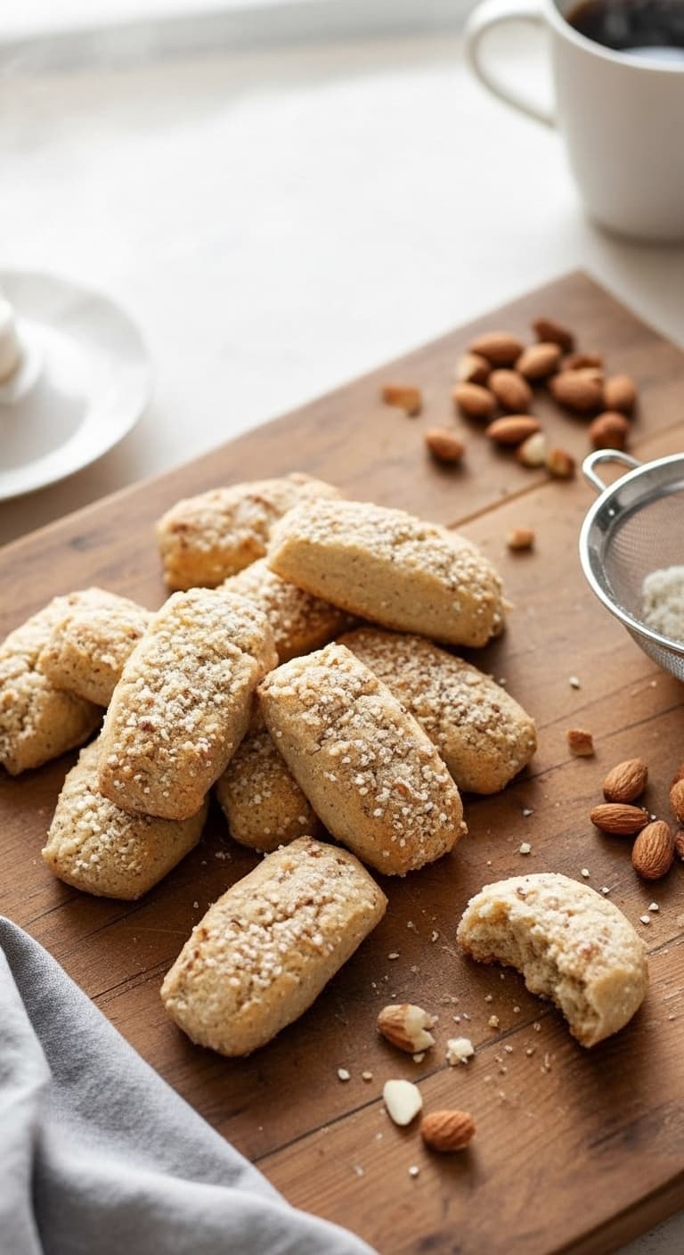 Glutenfria Småkakor med Mandelmjöl