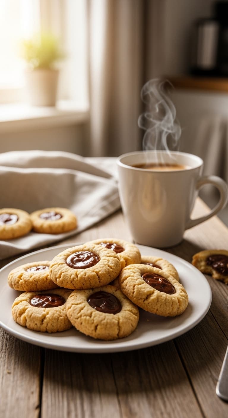 Småkakor med Nutella
