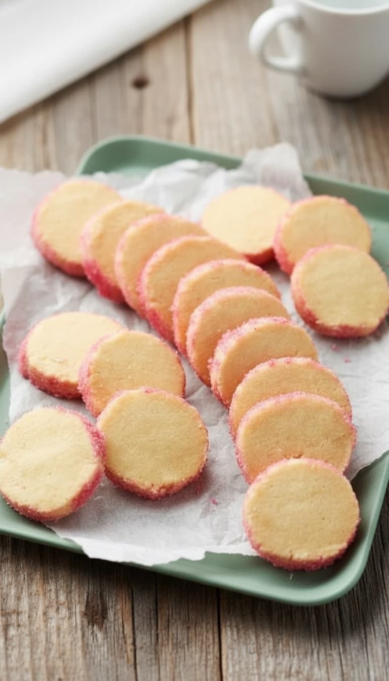 Brysselkex - Klassiska småkakor med rosa socker