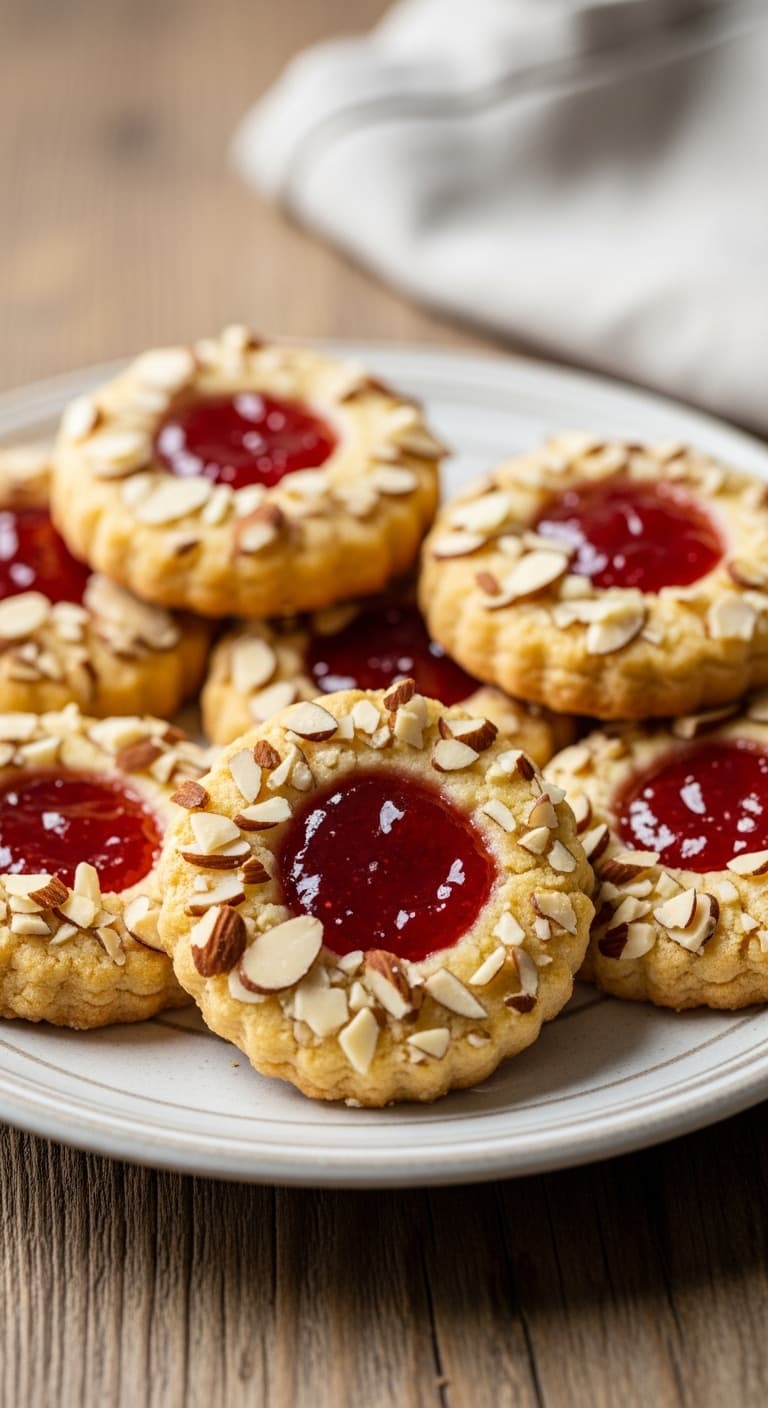 Småkakor med Jordgubbar