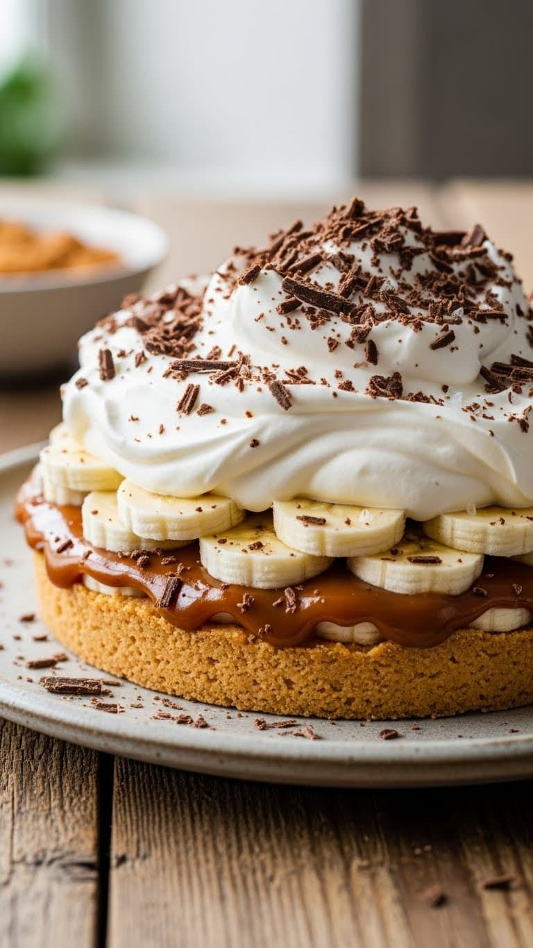 Banoffee paj