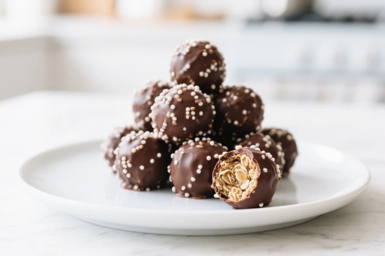 Enkla & Klassiska Chokladbollar