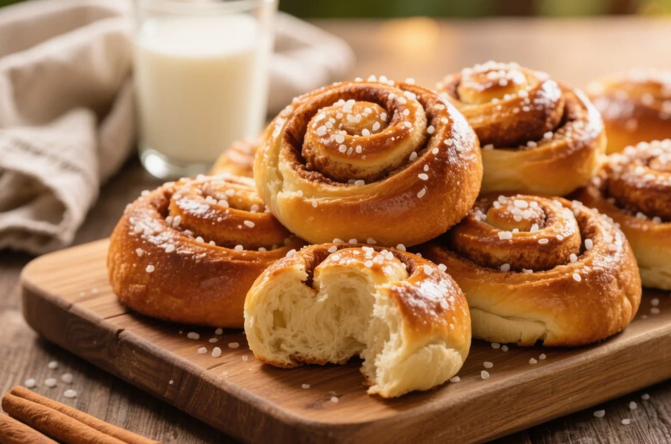 Världens Godaste Kanelbullar – Saftiga & Fluffiga