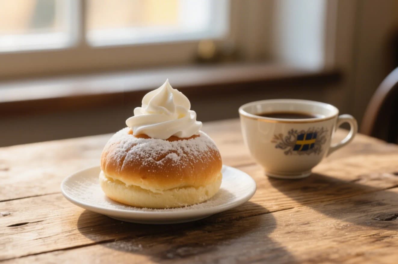 Klassiska Svenska Semlor (Världens Godaste Recept)